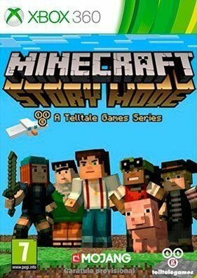   Minecraft Story Mode: A Telltale Games Series [EP1-4] (XBLA/RUS)  xbox 360  