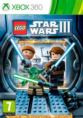   LEGO Star Wars 3: The Clone Wars [REGION FREE/GOD/RUS]  xbox 360  